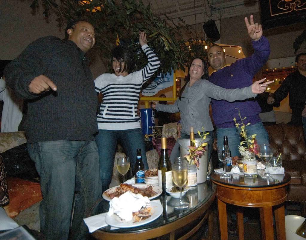 The audience gets in the act  