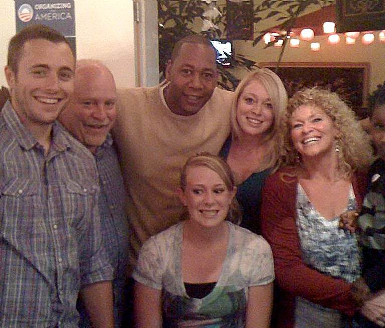 Comedian Mark Curry and friends1    