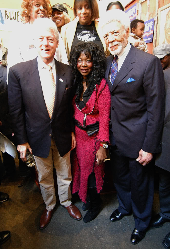 President Clinton and Congressman Ron Dellums